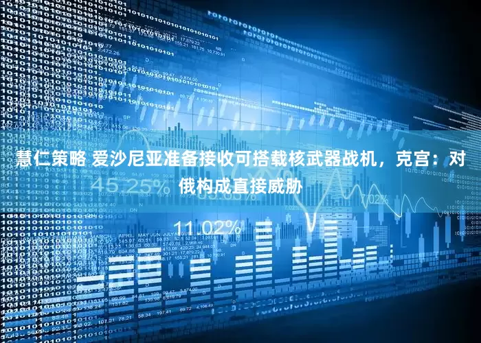 慧仁策略 爱沙尼亚准备接收可搭载核武器战机，克宫：对俄构成直接威胁
