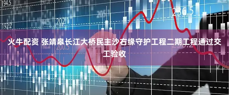 火牛配资 张靖皋长江大桥民主沙右缘守护工程二期工程通过交工验收