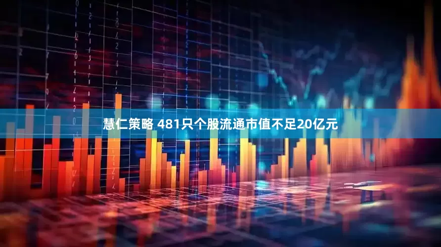 慧仁策略 481只个股流通市值不足20亿元